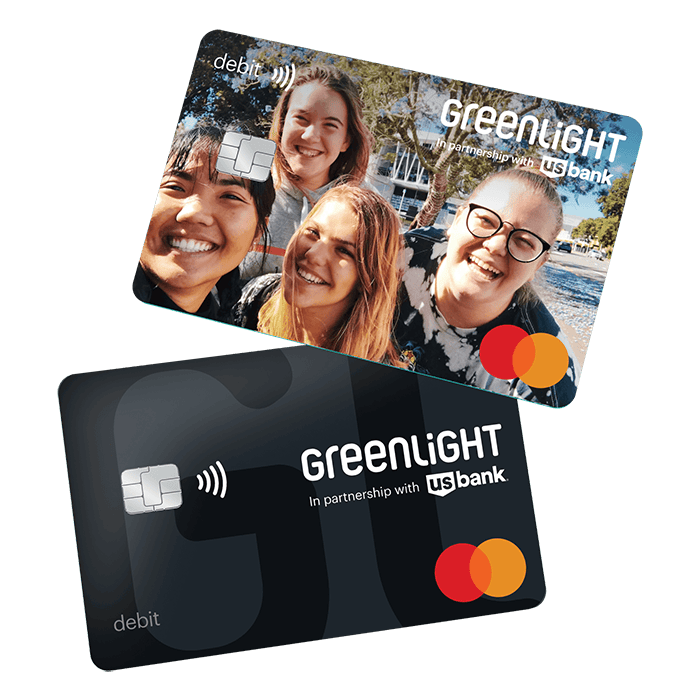 Two Greenlight debit cards
