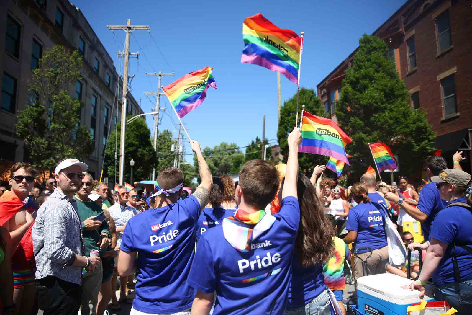 U.S. Bank volunteers power nearly 50 Pride month parades and