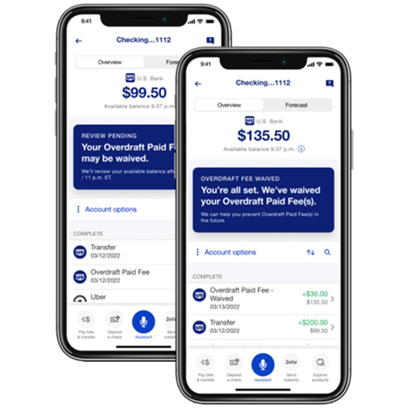 Overdraft Fee Forgiven Avoid Overdraft Fees U S Bank