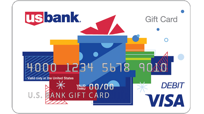 U.S. Bank Visa Gift Card