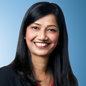 headshot of Mamta Sinha